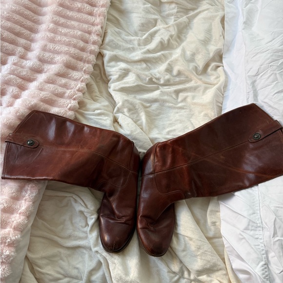 Frye Melissa Button Riding Boots - Picture 2 of 6